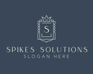 Elegant Royal Shield logo design