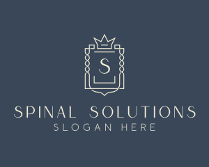 Elegant Royal Shield logo design