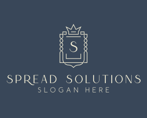 Elegant Royal Shield logo design