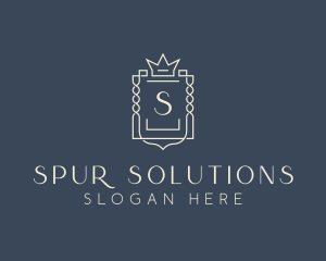 Elegant Royal Shield logo design