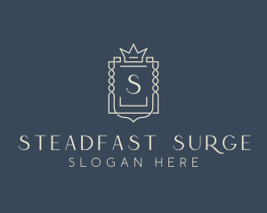 Elegant Royal Shield logo design