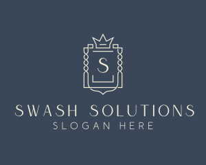 Elegant Royal Shield logo design