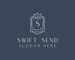 Elegant Royal Shield logo design