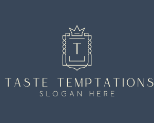 Elegant Royal Shield logo design