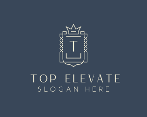 Elegant Royal Shield logo design