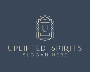 Elegant Royal Shield logo design