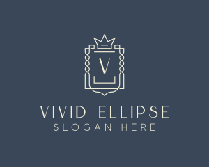 Elegant Royal Shield logo design