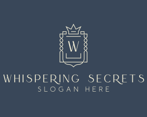 Elegant Royal Shield logo design