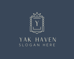 Elegant Royal Shield logo design