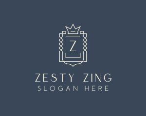 Elegant Royal Shield logo design