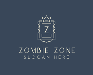 Elegant Royal Shield logo design