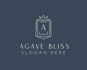 Elegant Royal Shield logo design