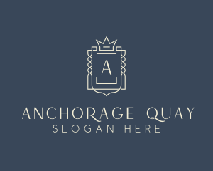 Elegant Royal Shield logo design