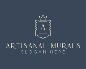 Elegant Royal Shield logo design