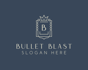 Elegant Royal Shield logo design