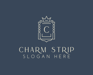 Elegant Royal Shield logo design