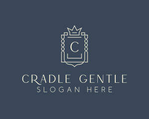 Elegant Royal Shield logo design