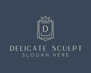 Elegant Royal Shield logo design