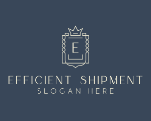 Elegant Royal Shield logo design