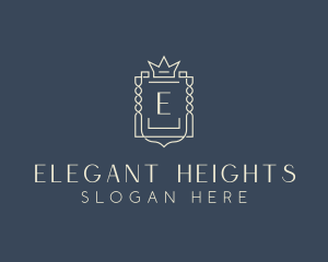 Elegant Royal Shield logo design