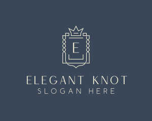 Elegant Royal Shield logo design