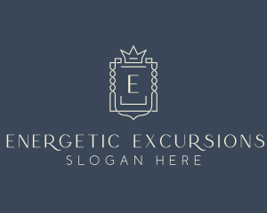 Elegant Royal Shield logo design