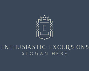 Elegant Royal Shield logo design