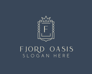 Elegant Royal Shield logo design