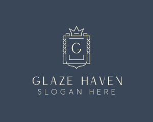 Elegant Royal Shield logo design