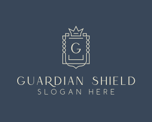 Elegant Royal Shield logo design