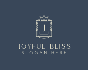 Elegant Royal Shield logo design