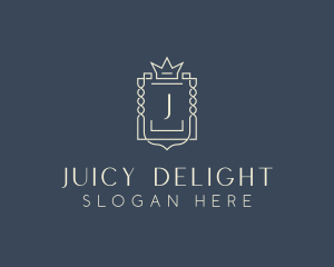 Elegant Royal Shield logo design