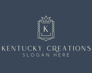 Elegant Royal Shield logo design