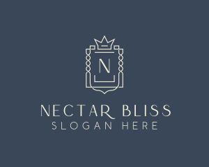 Elegant Royal Shield logo design