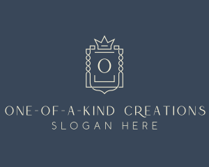 Elegant Royal Shield logo design