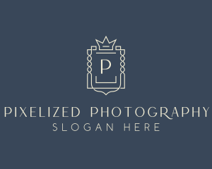 Elegant Royal Shield logo design