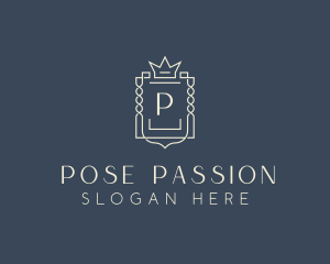 Elegant Royal Shield logo design