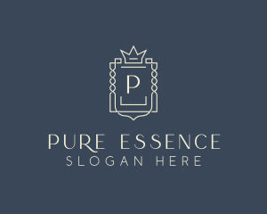 Elegant Royal Shield logo design