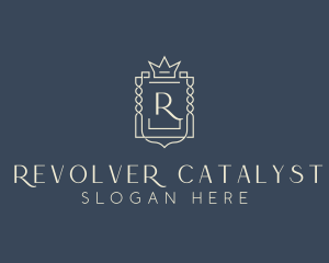 Elegant Royal Shield logo design