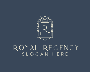 Elegant Royal Shield logo design