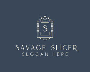 Elegant Royal Shield logo design