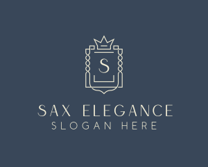 Elegant Royal Shield logo design