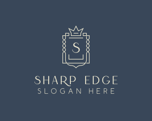 Elegant Royal Shield logo design