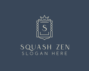 Elegant Royal Shield logo design