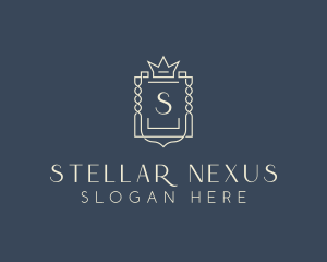 Elegant Royal Shield logo design