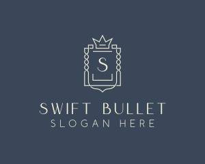 Elegant Royal Shield logo design