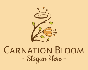 Flower Bloom Plant logo design