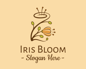 Flower Bloom Plant logo design