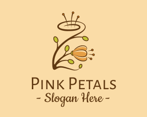 Flower Bloom Plant logo design