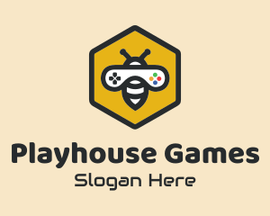 Bee Game Controller  logo design